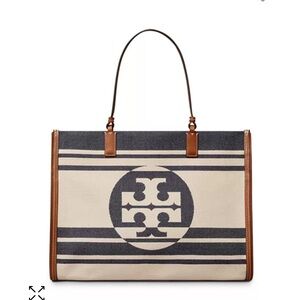 Tory Burch Ella Jacquard Small Tote